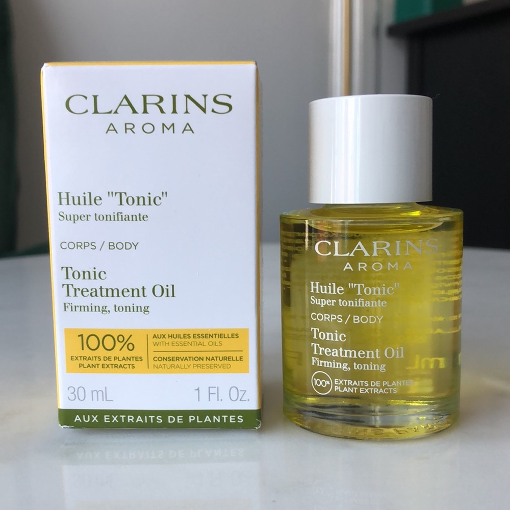 NEW Clarins Tonic Body Firming & Toning Treatment Oil - 30ml
